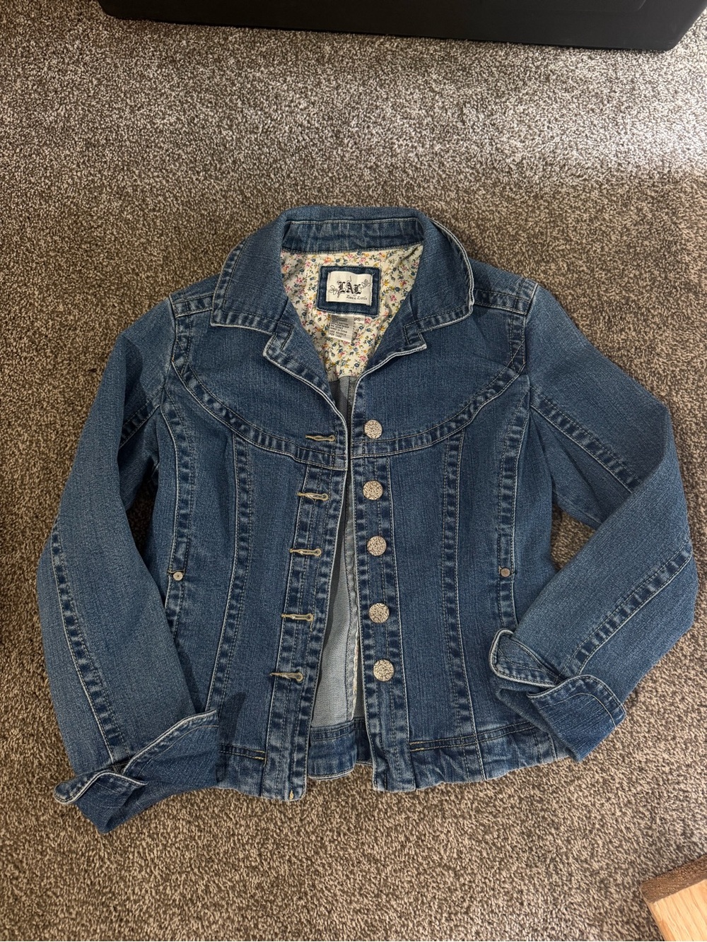 Live a Little Blue Denim Jean Jacket